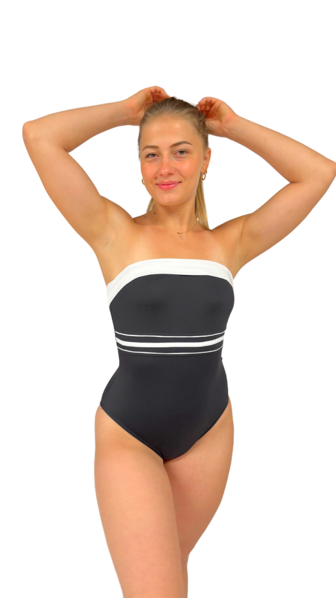 Maillot de bain 1 pièce femme gainant effet ventre plat – Image 2